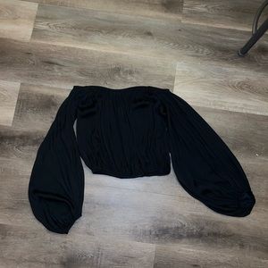 Off The Shoulder Cropped Top